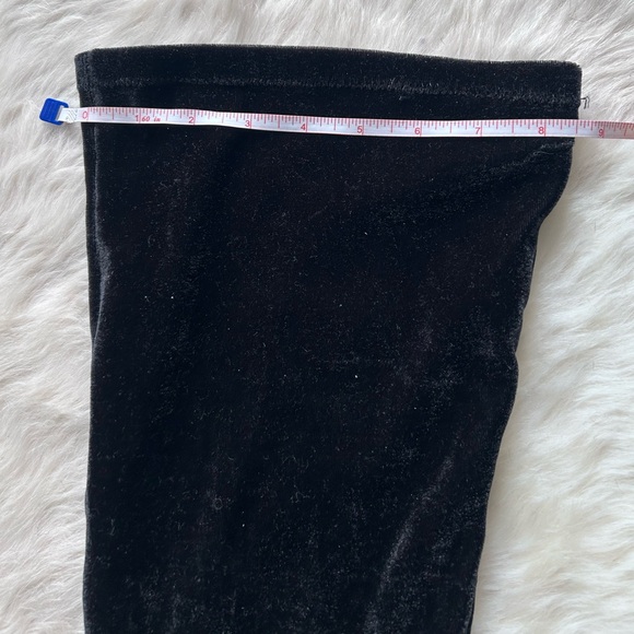 Jeffrey Campbell Over-The-Knee Velvet Boots | Size: 8.5 - Picture 10 of 12
